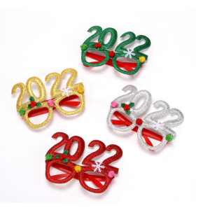 Christmas Glasses Various Colors 2022